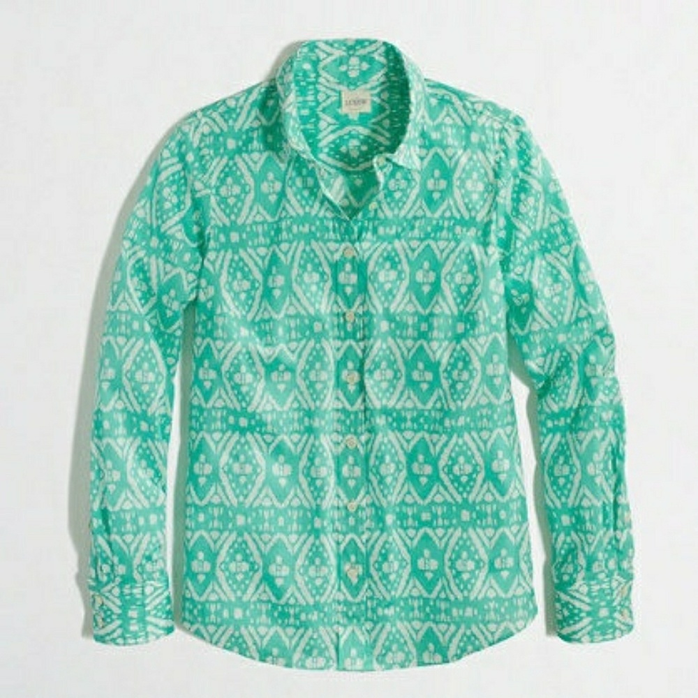 JCrew Ikat Shirt